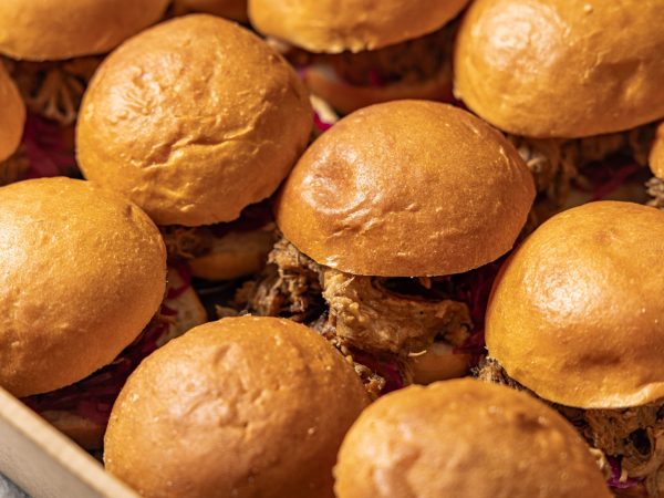 Pulled Beef Brisket Sliders