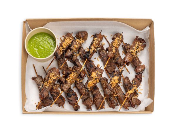 Charred Lamb Skewers
