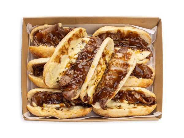 Roast Beef and Gravy Rolls