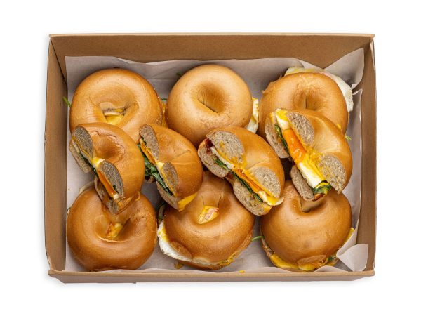 Vegetarian Breaky Bagels