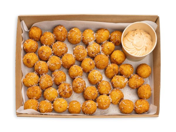 Mac + Cheese Bites